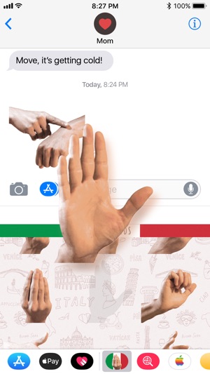 ItalianHands Animated Stickers(圖4)-速報App