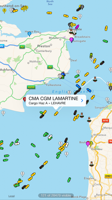 Ship Finder - Live Vessel Tracking Screenshot 1