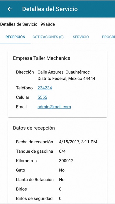 Clientes Taller screenshot 4