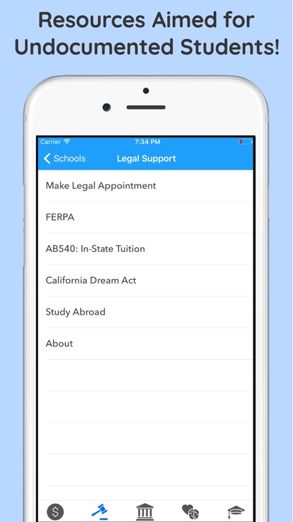U Dream - Resources for Undocumented Students screenshot-3