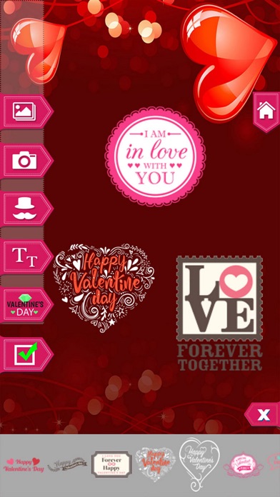 Valentine Greeting Card Maker screenshot 2