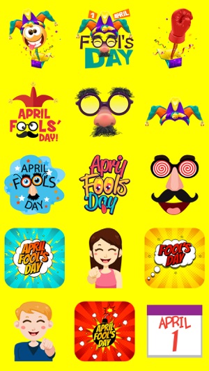 April Fool Prank Stickers App(圖3)-速報App