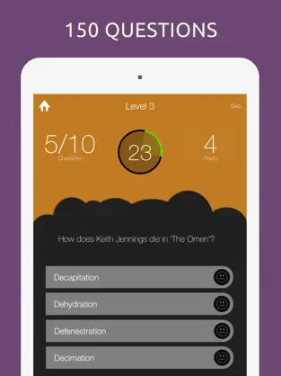 Snímek 3 Horror Movies Quiz Trivia Game iphone