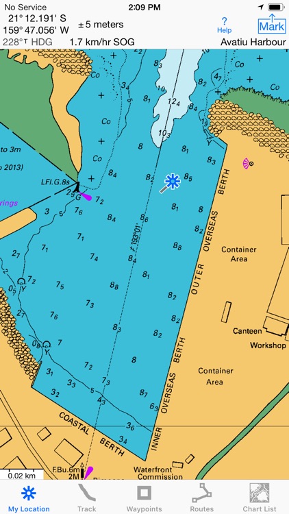 i Sail GPS NZ–NZMariner Charts screenshot-4