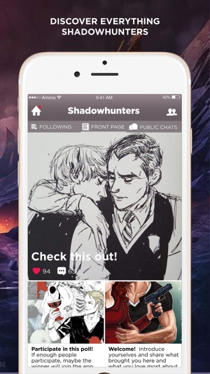 Amino for Shadowhunters