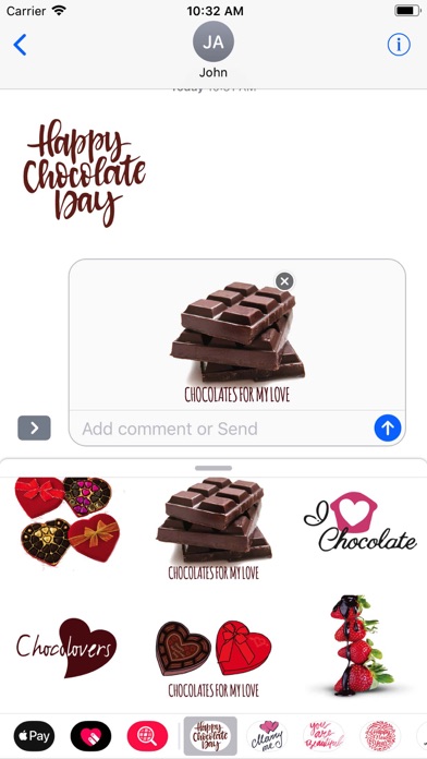 Happy Chocolate Day Valentine screenshot 2