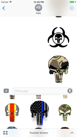 Game screenshot Punisher Stickers Bundle hack