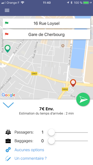 Cherbourg Octeville Taxis(圖3)-速報App