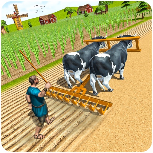 Vintage Farming Simulator 3D Icon