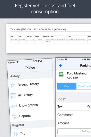 Triplog - Track your driving screenshot 4