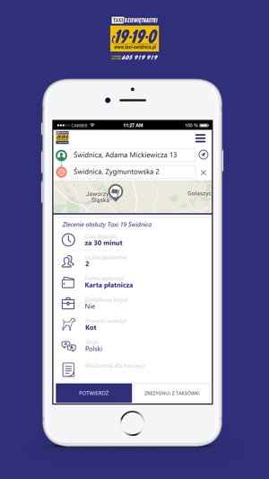 Taxi 19-19-0 Świdnica(圖3)-速報App