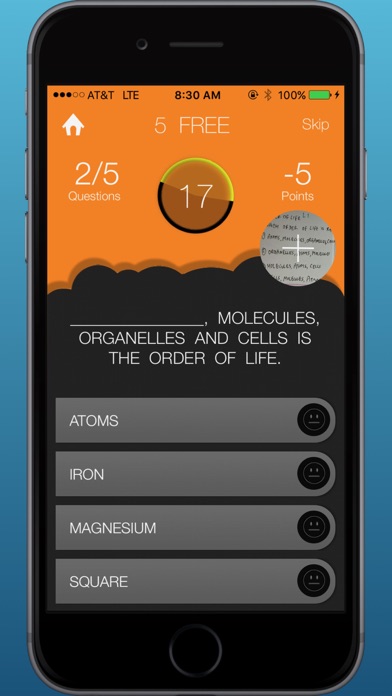 NutritionGuess screenshot 2