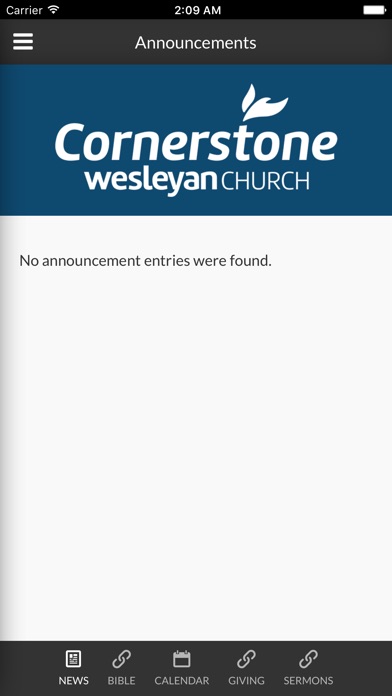 Cornerstone Wesleyan Church - Heuvelton, NY screenshot 2