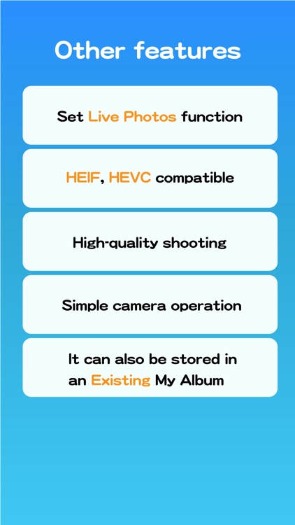 AlbumCamera -Organize Camera- screenshot-4