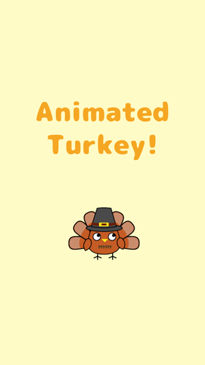 Animated Turkey Thanksgiving