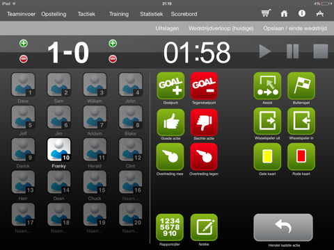 My Voetbal Coach Pro screenshot 2