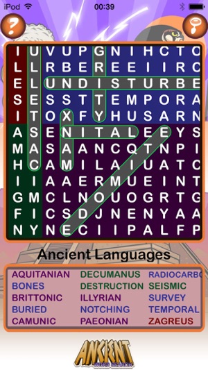 Epic Ancient Word Search - huge history wordsearch(圖2)-速報App