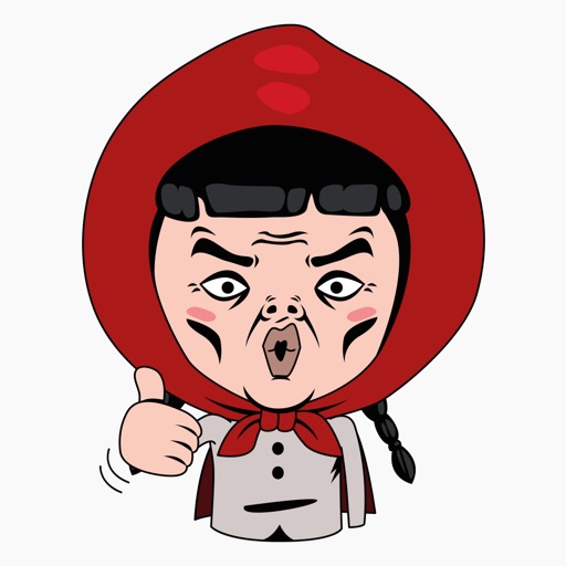 Little Red Cap - Stickers Icon