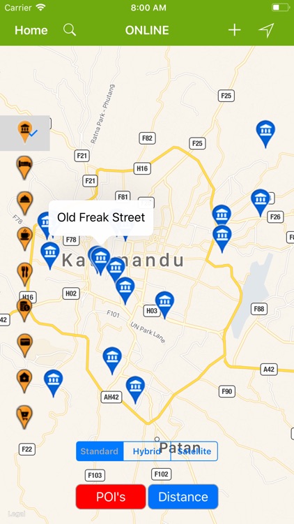 Kathmandu (Nepal) – Travel Map