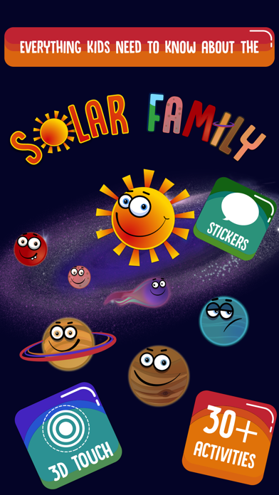 How to cancel & delete Solar Family: Planets for Kids from iphone & ipad 1