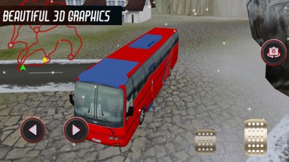 Winter Snow Bus Simulator screenshot 2