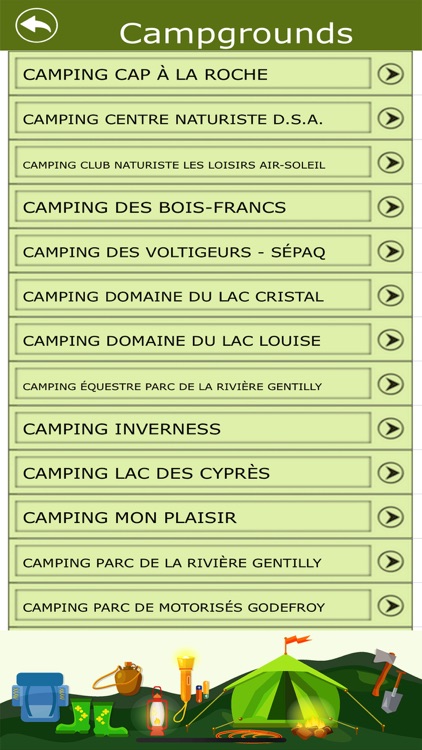 Quebec Campgrounds & Trails screenshot-3