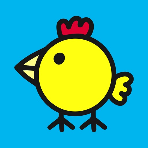 Happy Chicken Lay egg Icon