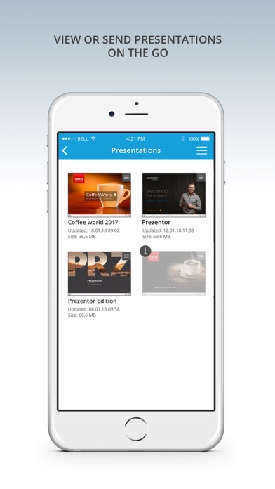 Prezentor for iPhone screenshot 3