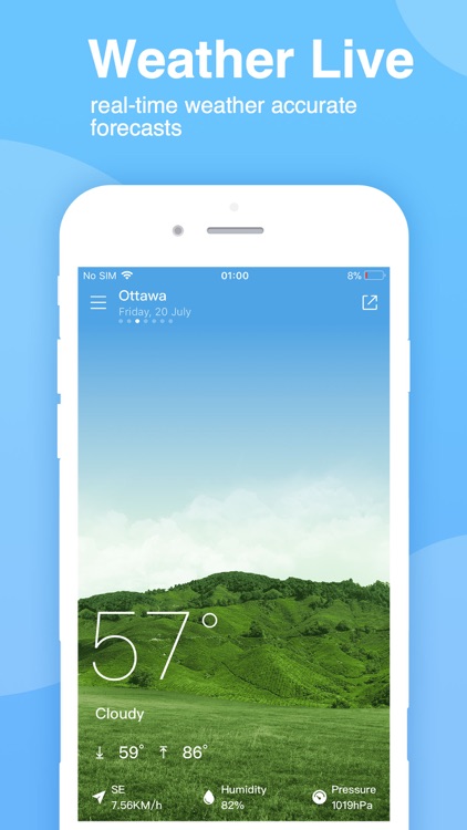 Weather Live- Forecast, Radar