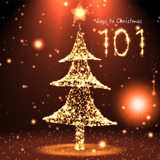 Christmas Countdown 3D scene