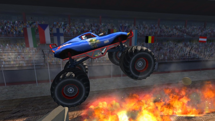 Monster Truck Crushing Power