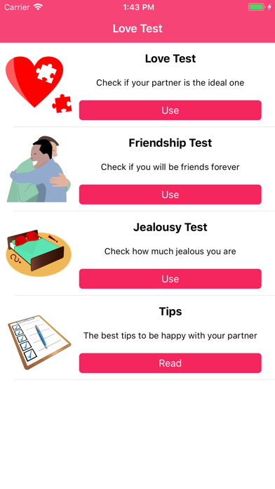 How to cancel & delete Love test compatibility from iphone & ipad 1