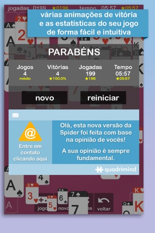 Spider Solitaire - iSpider screenshot 4