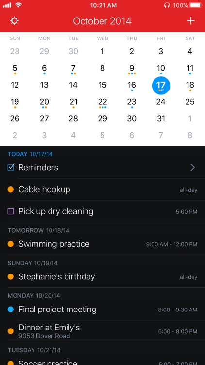 Fantastical 2 for iPhone screenshot-3