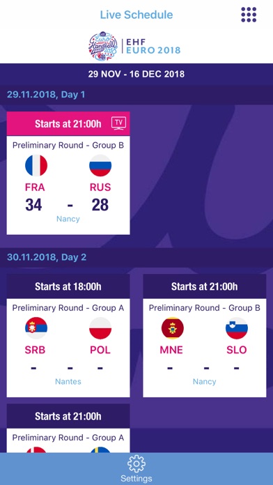 How to cancel & delete EHF EURO 2018 from iphone & ipad 2