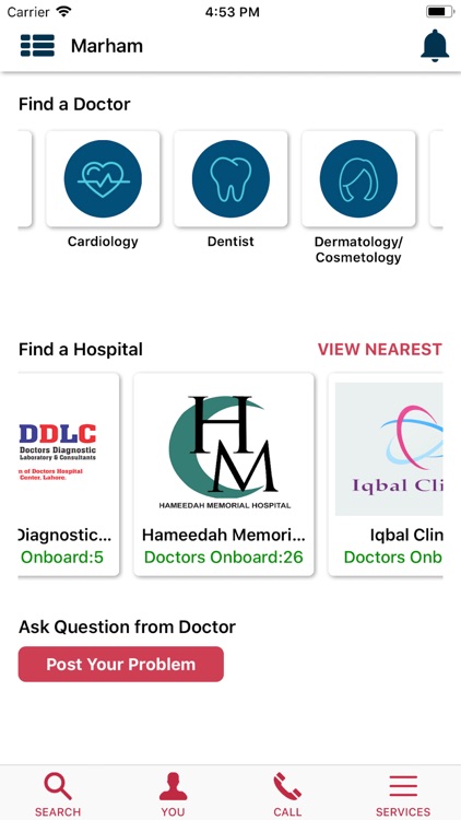 MARHAM - Find a doctor
