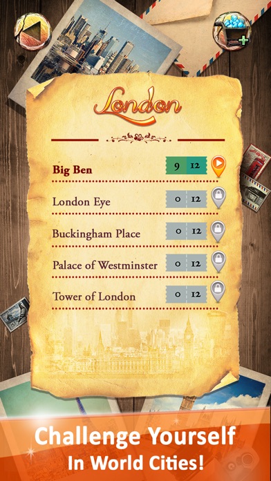 Word Cities, A Word-Trip Game screenshot 2