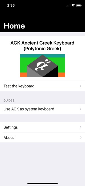 AGK Ancient Greek Keyboard(圖3)-速報App