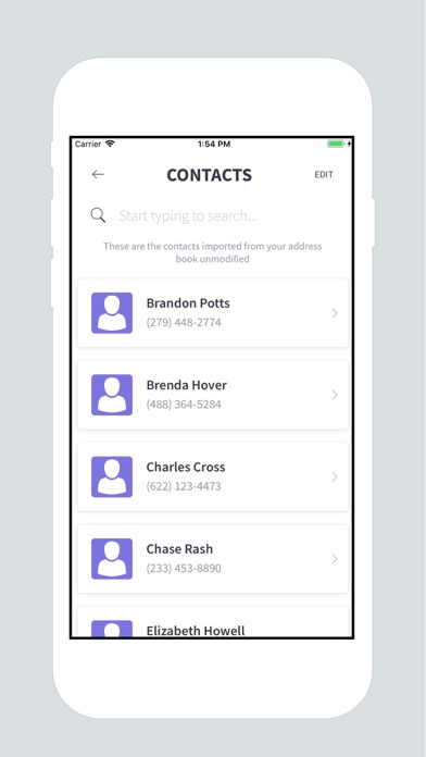 EasyContacts+ Simple & Clean screenshot 2