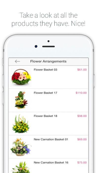 Ordering Flowers App screenshot 3