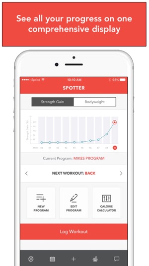 Spotter: Weightlifting Tracker(圖2)-速報App