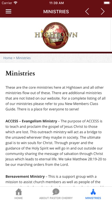 Hightown Church of God screenshot 4