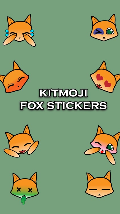 Kitmoji- Fox Stickers