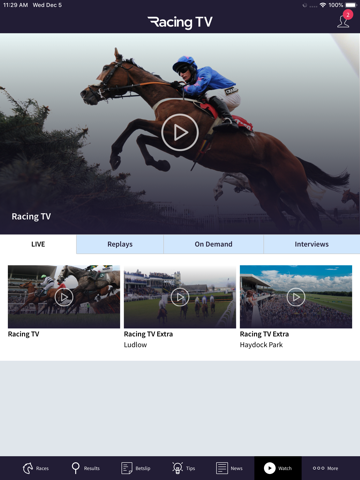 Racing TV – Live horse racing screenshot 3