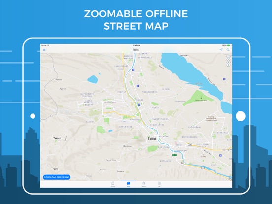 Tbilisi Travel Guide with Offline Street Map screenshot 3