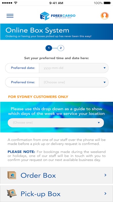 Forex Cargo Australia screenshot 4
