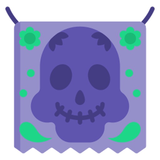 Day Of The Dead Stickers Icon