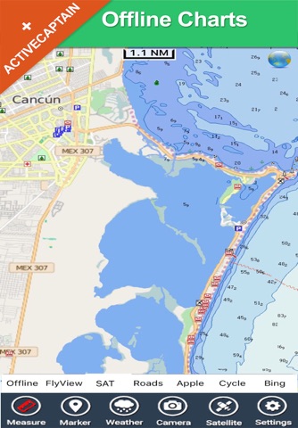 Cancun HD - GPS Map Navigator screenshot 2