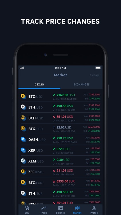 CEX.IO Bitcoin Exchange screenshot-5