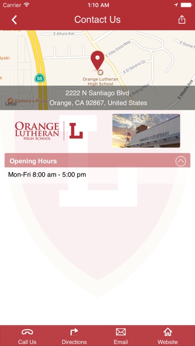 Orange Lutheran High School. screenshot 3